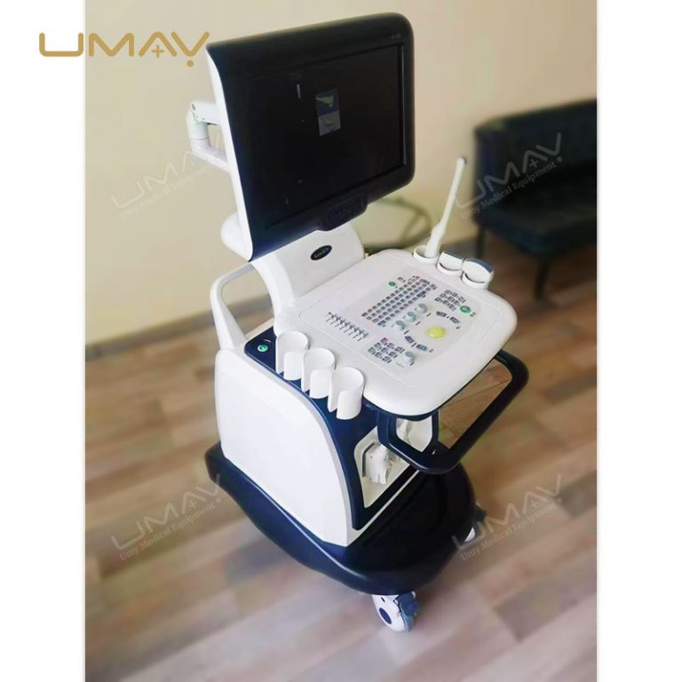 15 Inch High Definition Color Doppler Ultrasound Trolley with Elite Imaging-4