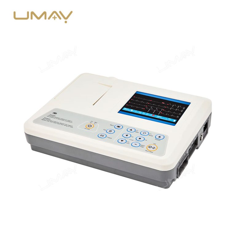3-channel ECG Machine with Automatic Baseline Adjustment and High Accuracy Recording-01