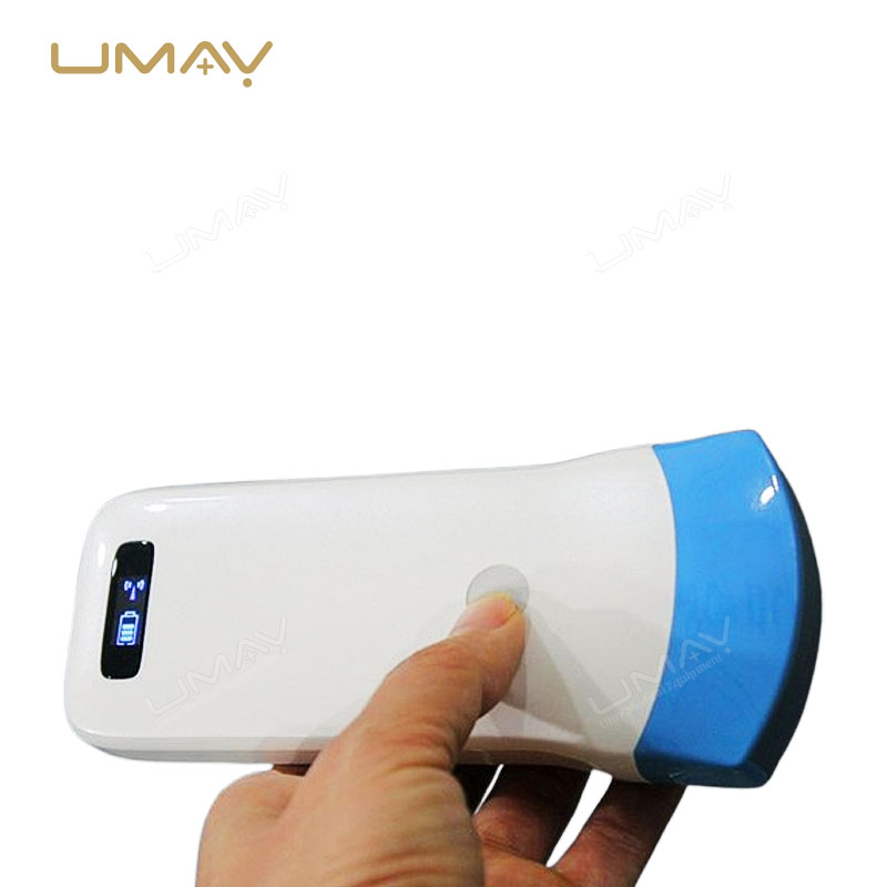 Wireless Ultrasound Probe with 128 Elements and Convex Scanner for Ultimate Clarity Imaging