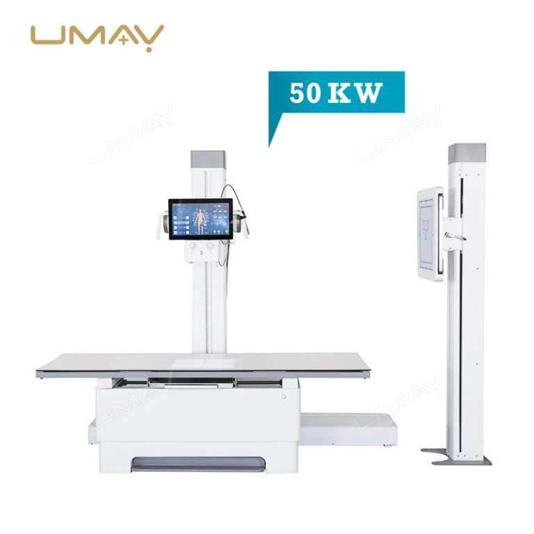50KW Hospital Stationary DR X-ray Machine High Frequency Medical Imaging System