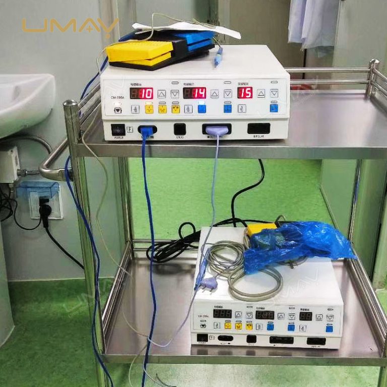 300W Electrosurgical Generator with Bipolar Cautery for Neurosurgery and Gynecology-8