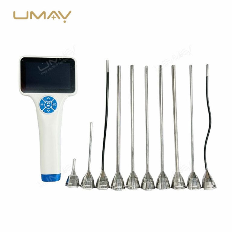 Video Otolaryngoscope Wallet-Friendly with Touch Screen and LED Illumination for ENT Diagnostics-4