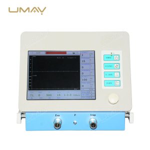 Advanced ICU Breathing Ventilator with Built in Air Compressor and Monitoring System-2