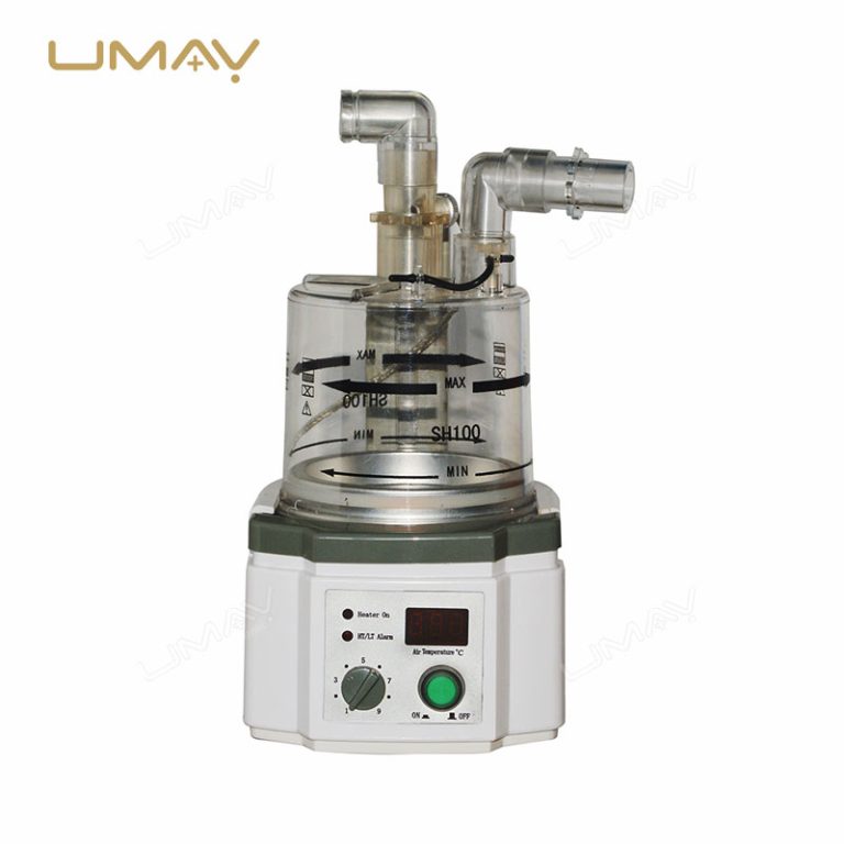 Advanced ICU Breathing Ventilator with Built in Air Compressor and Monitoring System-5