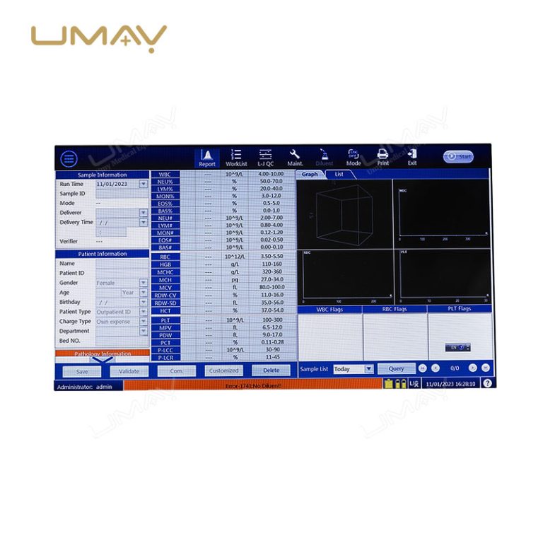 Budget-Friendly Hematology Analyzer with 5-Part Differential and Advanced Flow Cytometry-2