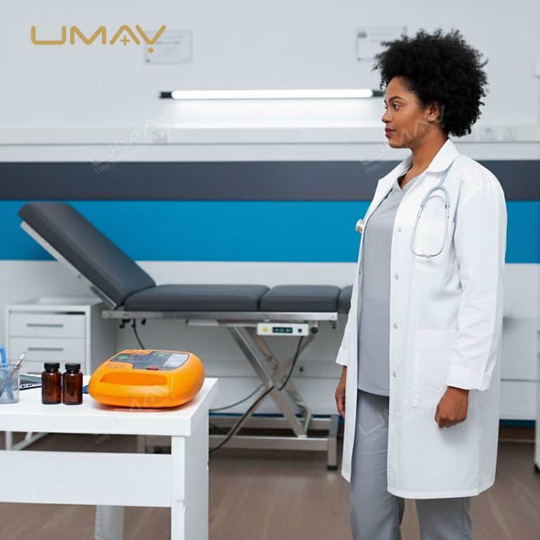 AED Trainer with 7-inch display and Bluetooth data transfer-2