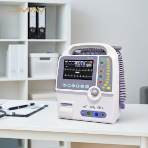 Biphasic Defibrillator Monitor with Manual Defibrillation and ECG for Medical Emergency-6