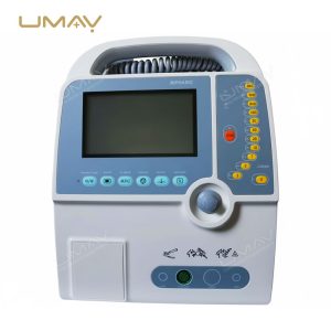 Defibrillator monitor with 7-inch display and advanced ECG capabilities-3