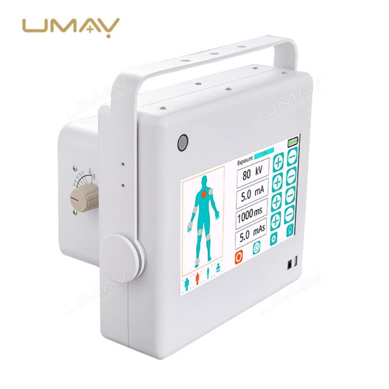 Portable 1kW Digital X Ray Machine with Touch Screen Control for Human and Vet Imaging-11