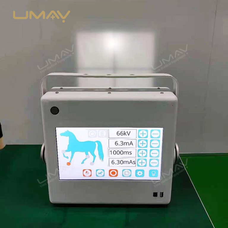Portable 1kW Digital X Ray Machine with Touch Screen Control for Human and Vet Imaging-14