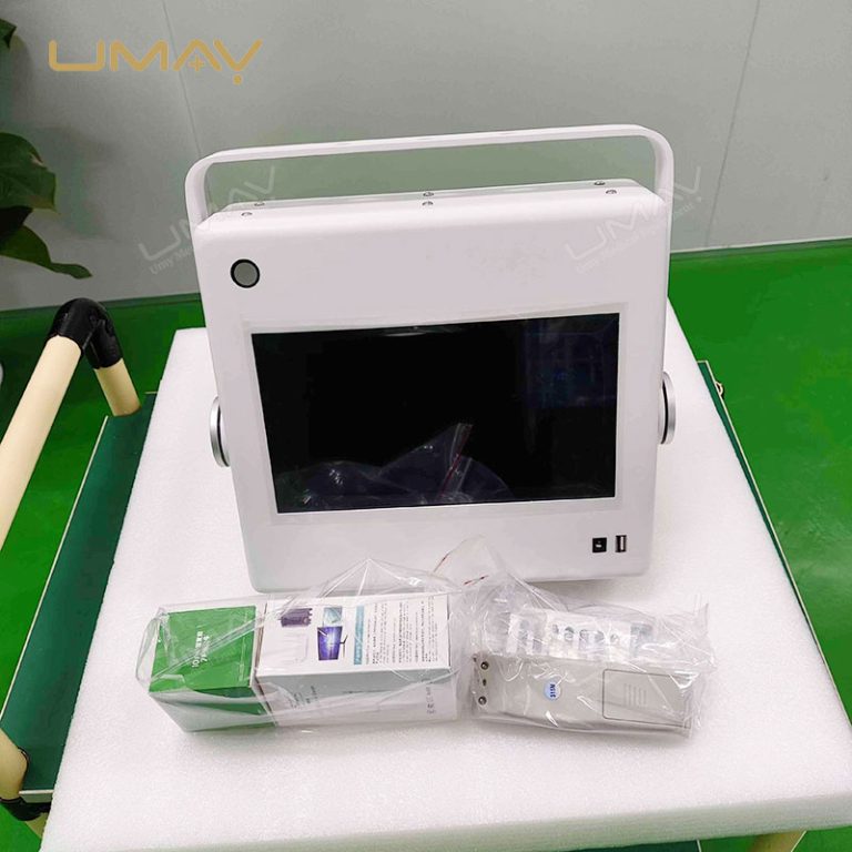 Portable 1kW Digital X Ray Machine with Touch Screen Control for Human and Vet Imaging-16
