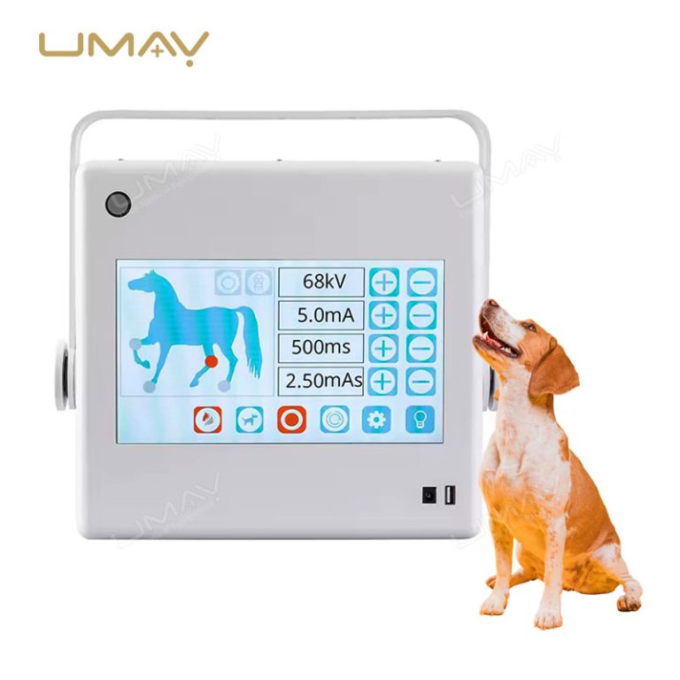 Portable 1kW Digital X Ray Machine with Touch Screen Control for Human and Vet Imaging-3