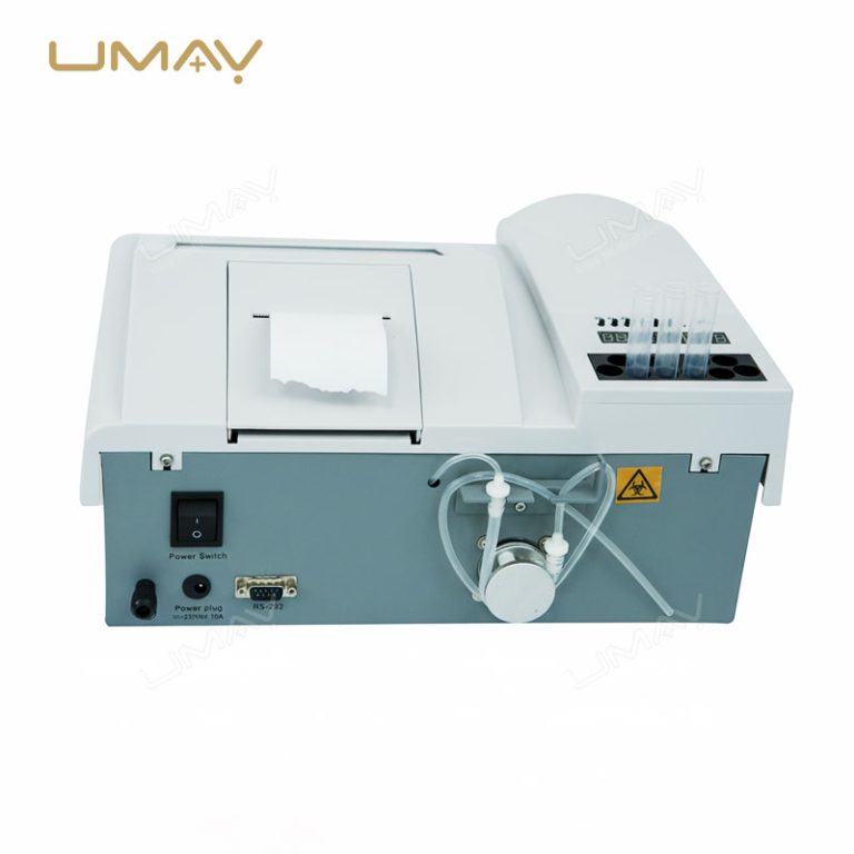 Semi Auto Chemistry Analyzer with Flow Cell and Cuvette Testing Modes-3