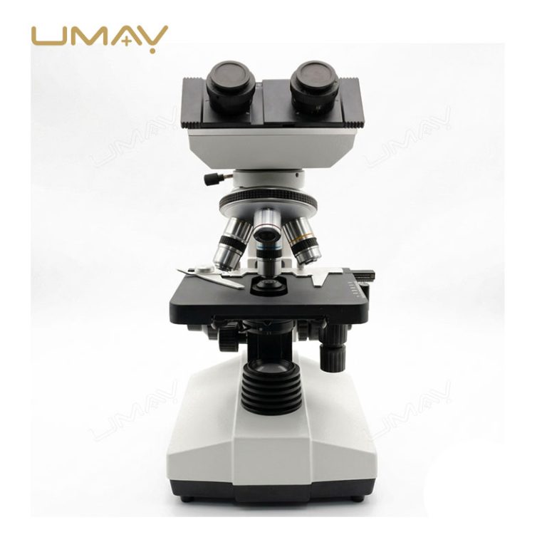 Binocular Biological Microscope With Achromatic Objectives And Adjustable Halogen Illumination-2