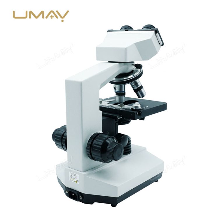Binocular Biological Microscope With Achromatic Objectives And Adjustable Halogen Illumination-5