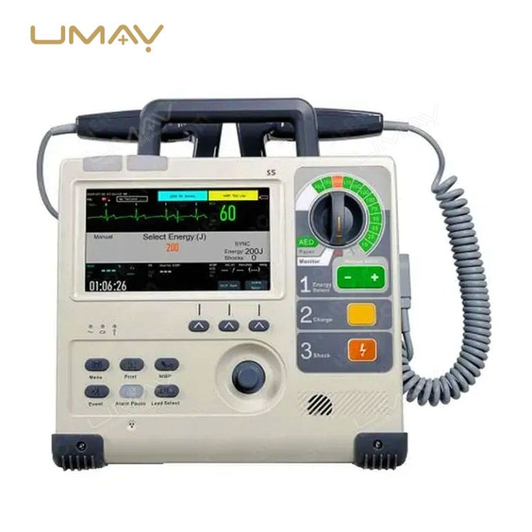 Comen S5 4-in-1 Defibrillator Monitor With AED Pacing and ECG-01