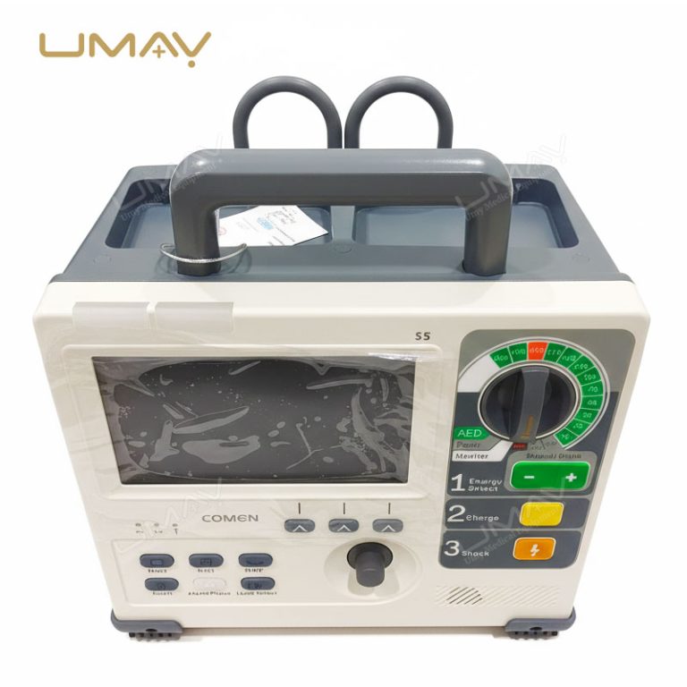 Comen S5 4-in-1 Defibrillator Monitor With AED Pacing and ECG-02