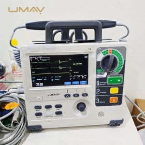 Comen S5 4-in-1 Defibrillator Monitor With AED Pacing and ECG-06