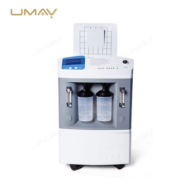 Single-Flow 10L & Dual-Flow 20L Medical Oxygen Concentrator with Optional Nebulizer and Pulse Oximeter-06