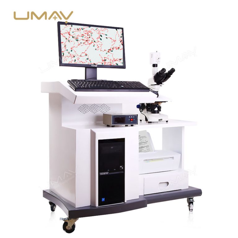 Veterinary Animal Sperm Analysis System Trolley for Fertility Evaluation