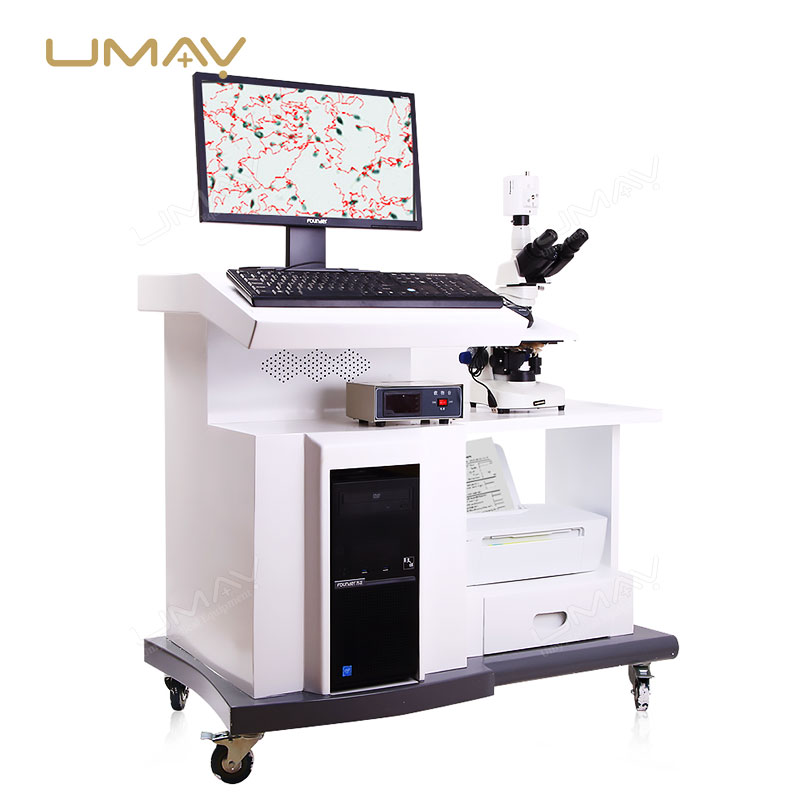 Veterinary Animal Sperm Analysis System Trolley for Fertility Evaluation