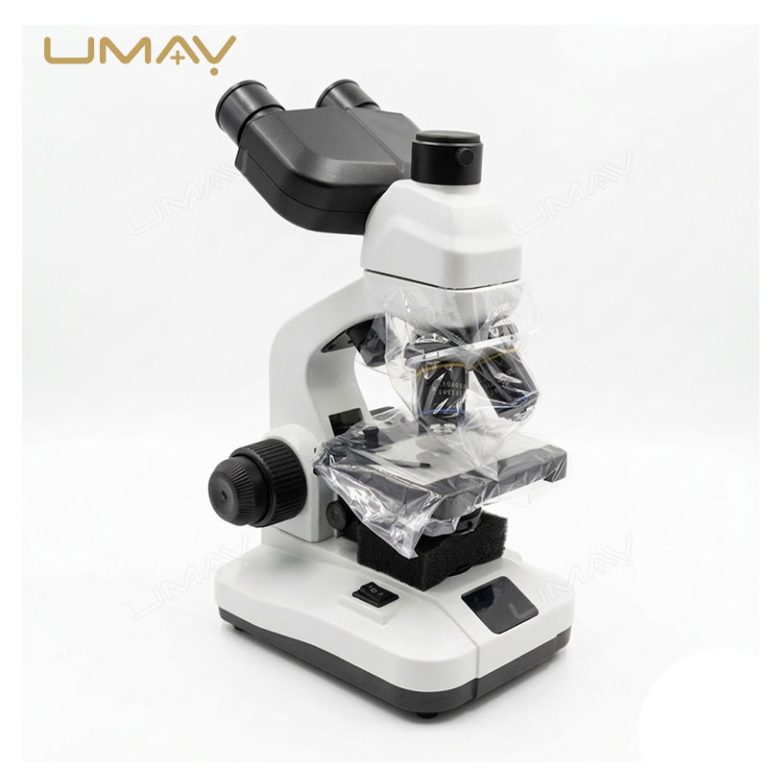 Compound Lab Microscope With Digital Screen Upper And Lower LED Light ...