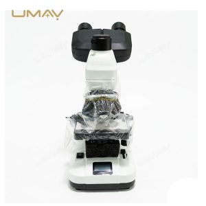 Compound Lab Microscope With Digital Screen Upper And Lower LED Light Source-3