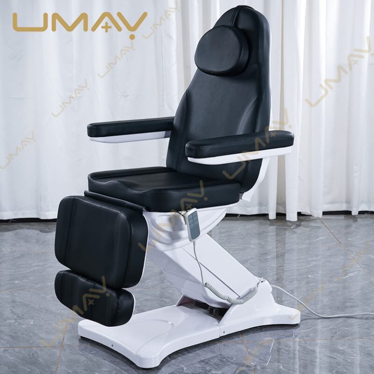 Black Electric Facial Examination Chair