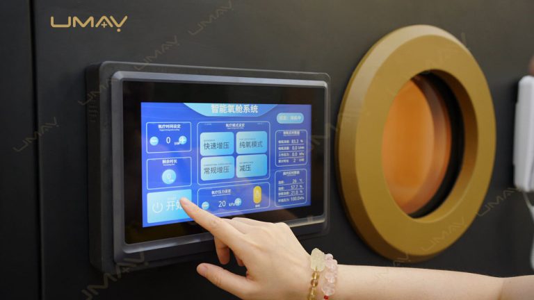 Hyperbaric Chamber Smart Touchscreen Interface