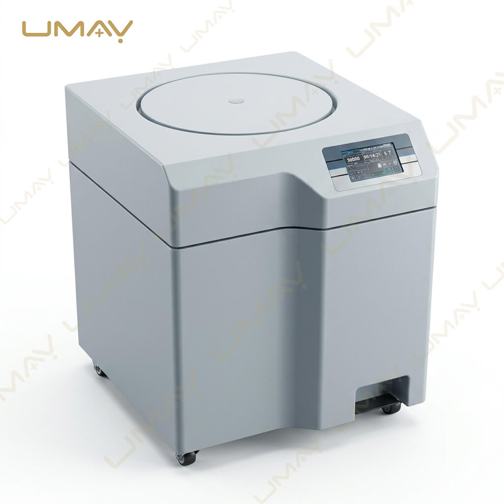 High-Capacity Biological Separation: Floor-Standing High-Speed Refrigerated Centrifuge