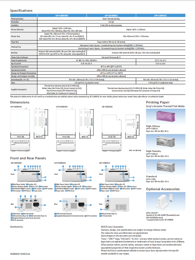 Wireless printing workflow and thermal print media advantages for medical printers.
