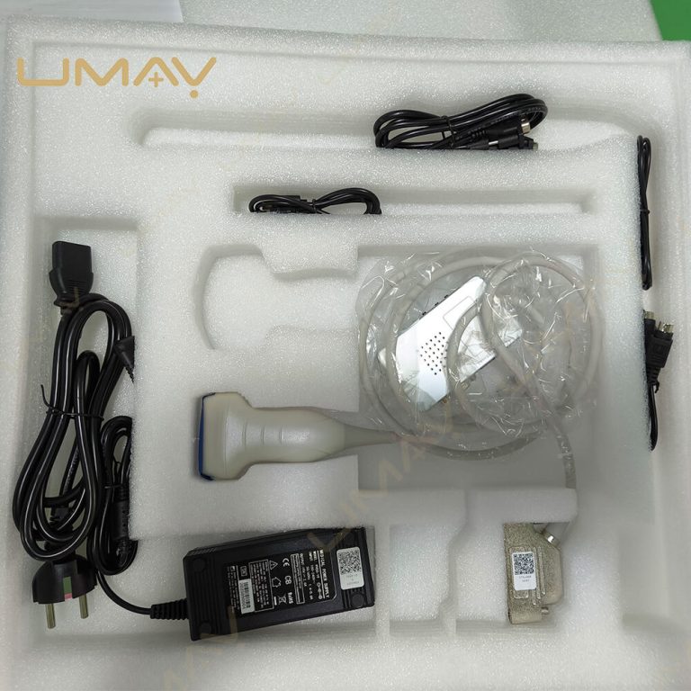 Portable Ultrasound Transducer Probe and Power Supply Package