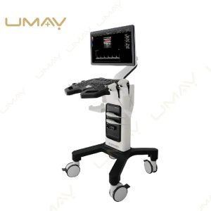 Cart Ultrasound Machine with Spectral Doppler Display
