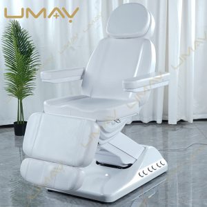 Electric Facial Chair with Pivoting Armrest