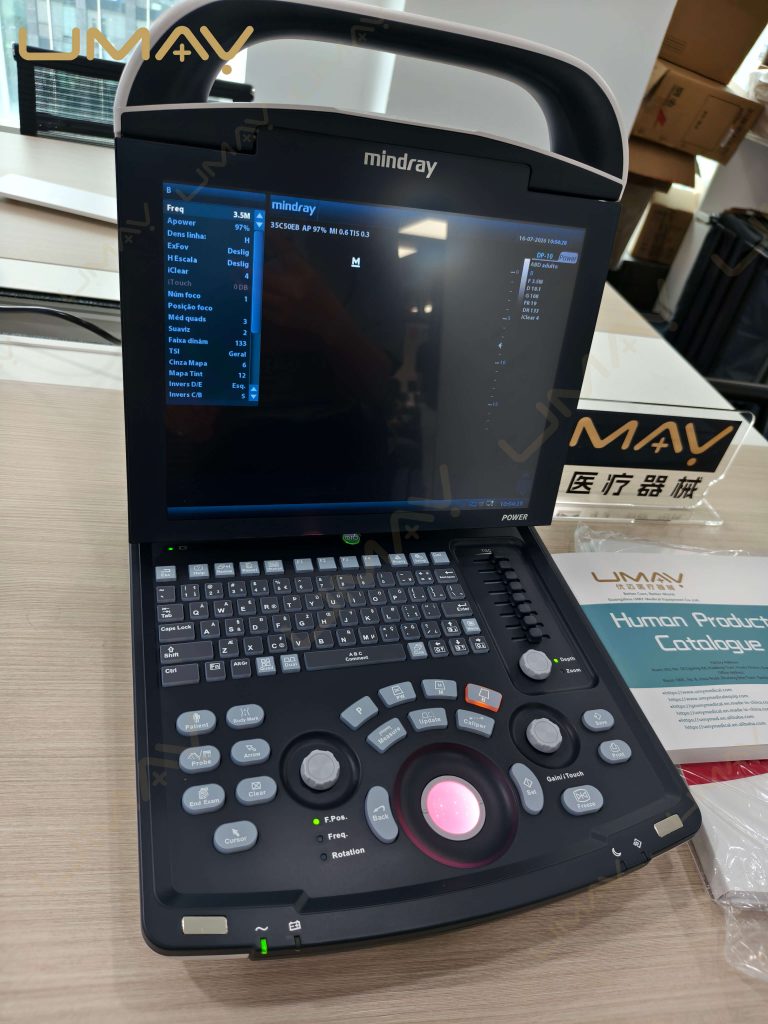 Portable Ultrasound Machine Back Ports Panel