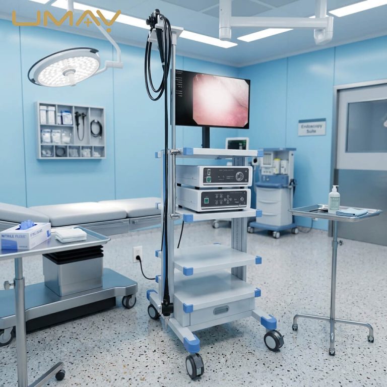 Medical Video Endoscopy System Tower
