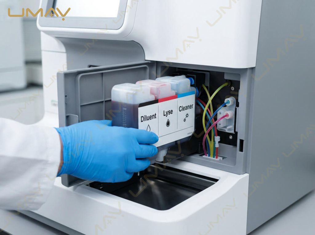 Reagent compartment loading=