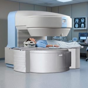 Open MRI Patient Scan Setup
