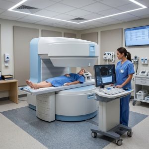 Open MRI Diagnostic Workstation Control