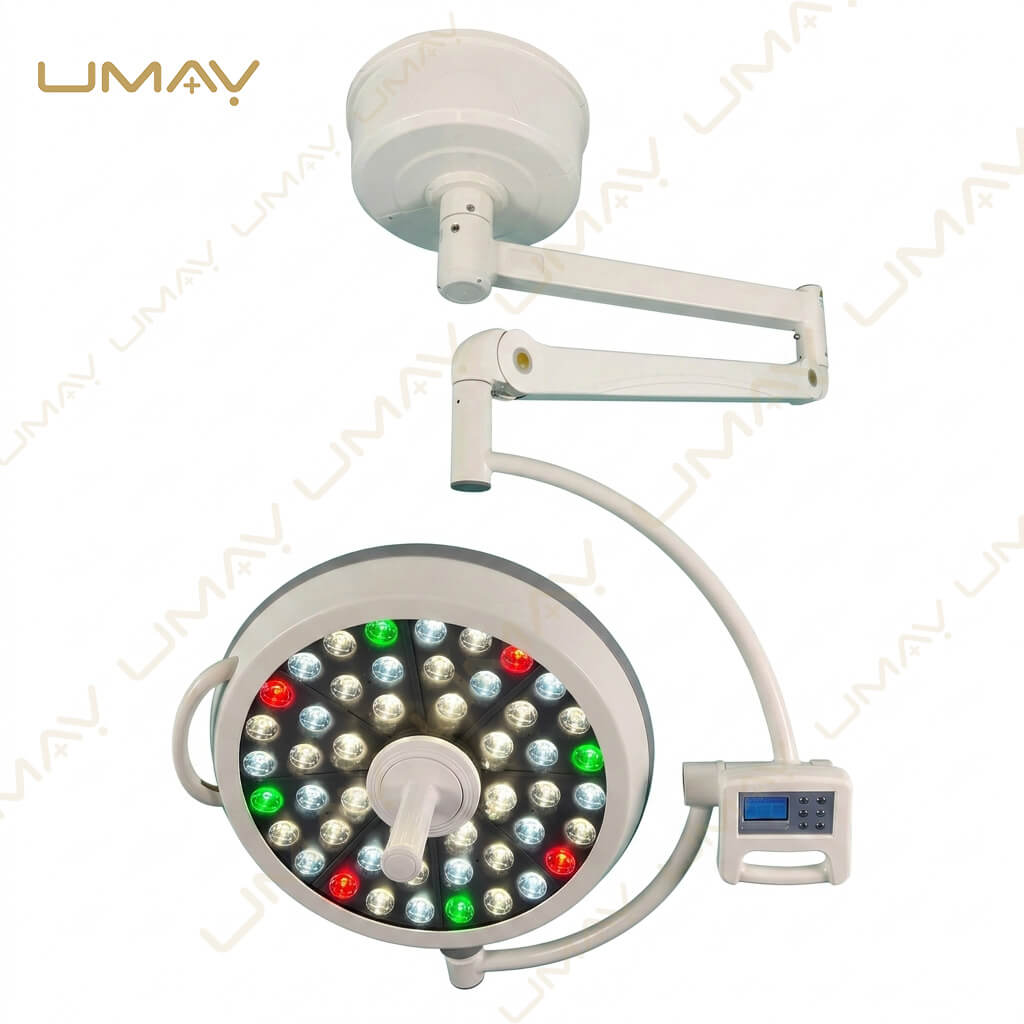 LED Surgical Operating Light Shadowless Medical OT Lamp for Hospital Operating Room Surgery Equipment and Advanced Surgical Lighting System