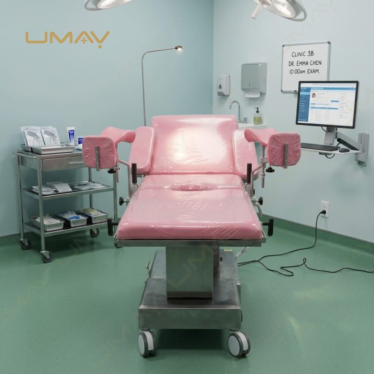 Electric Gynecological Examination Chair for Clinics