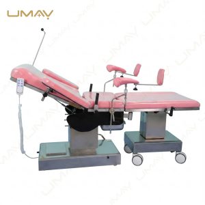 Electric Gynecological Operating Table Side View