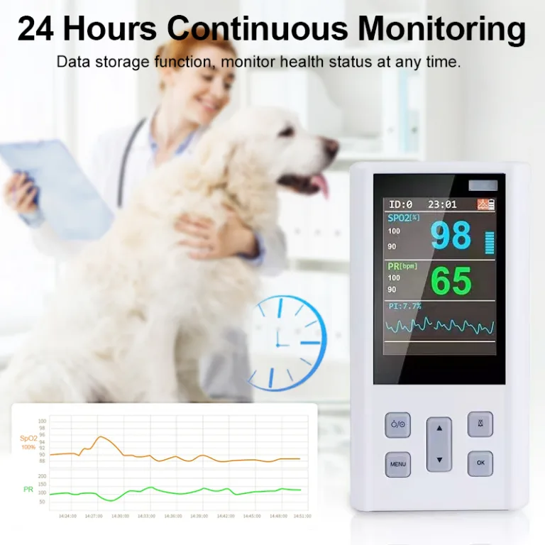 Easy-to-Use Veterinary Pulse Oximeter