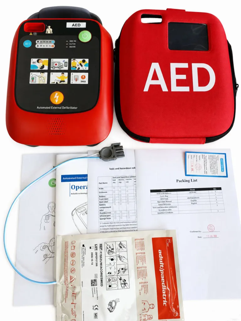 Standard Automated External Defibrillator Complete Kit