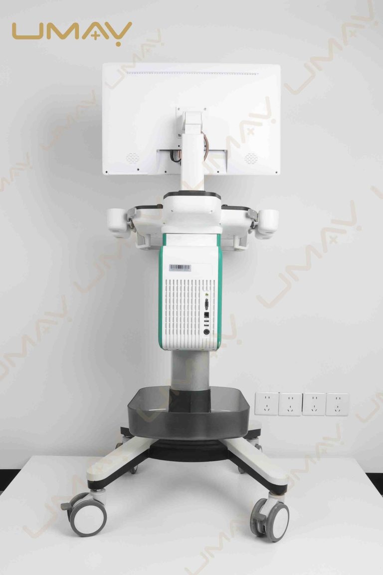 Medical Ultrasound Trolley Scanner Rear Port Interface