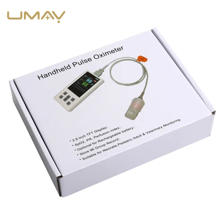 Handheld Pulse Oximeter Packaging Box